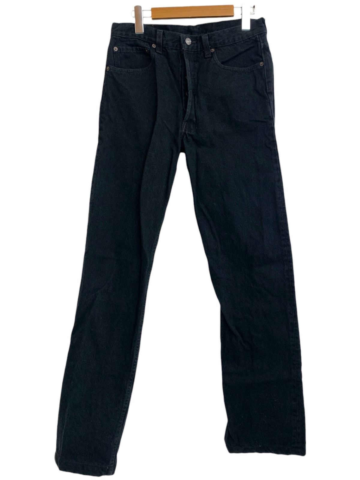 Levi's (リーバイス) 501 後染めブラックデニム ジーンズ パンツ