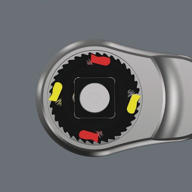 Wera3|8サイクロップメタルラチェットハンドル押し込み型スイッチ式8003B