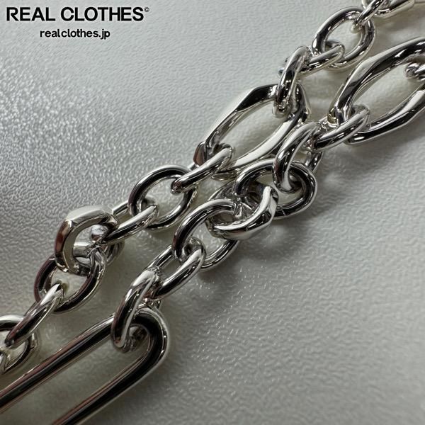 GARNI|ガルニ 24AW Union Chain Bracelet|ユニオン チェーン ブレスレット|GB24007|ONE SIZE