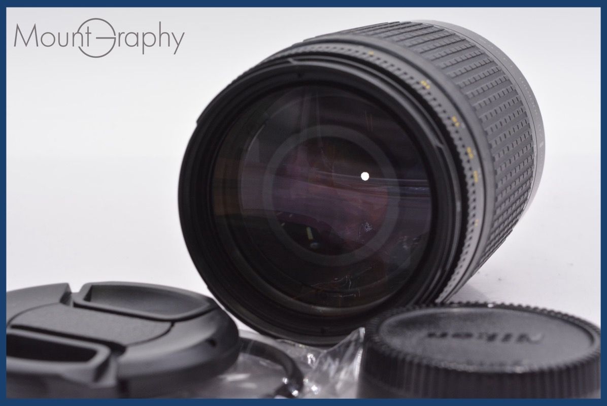 ニコン Nikon AF NIKKOR 70-300mm F4-5.6 G 前後キャップ-レンズフィルター付 完動 同梱可 am230