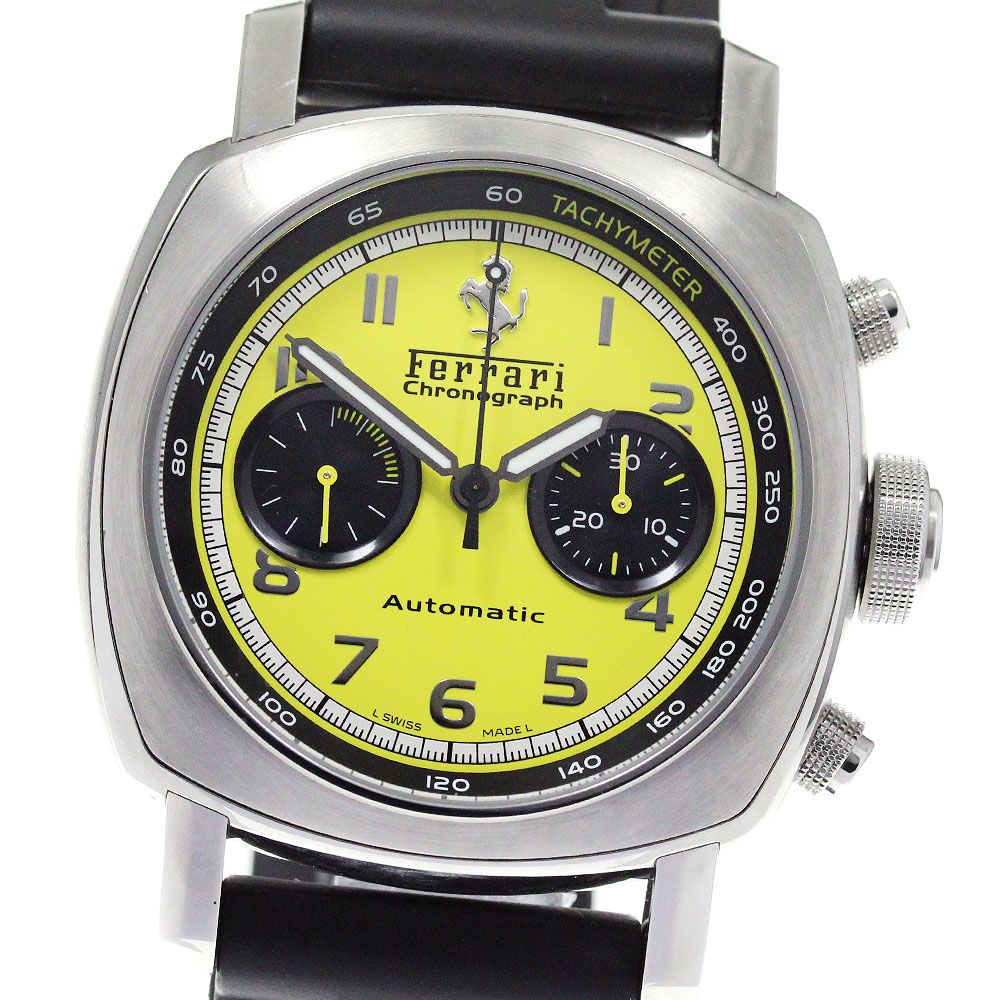 パネライ PANERAI FER00011 フェラーリ クロノグラフ 自動巻き メンズ保証書付き_821973