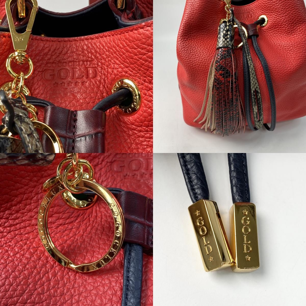 ココセリュックスゴールド cococelux gold レディース 巾着  