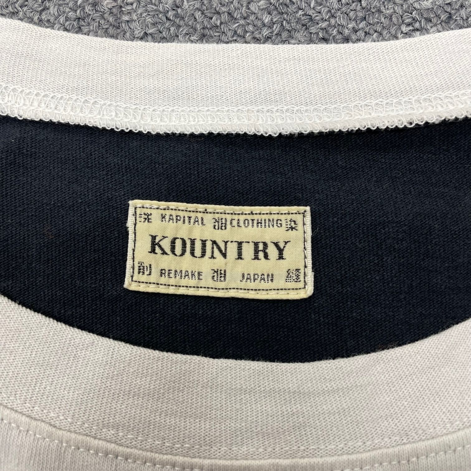 kapital キャピタル 天竺 2tone ボーンプリント Tシャツ - メルカリ