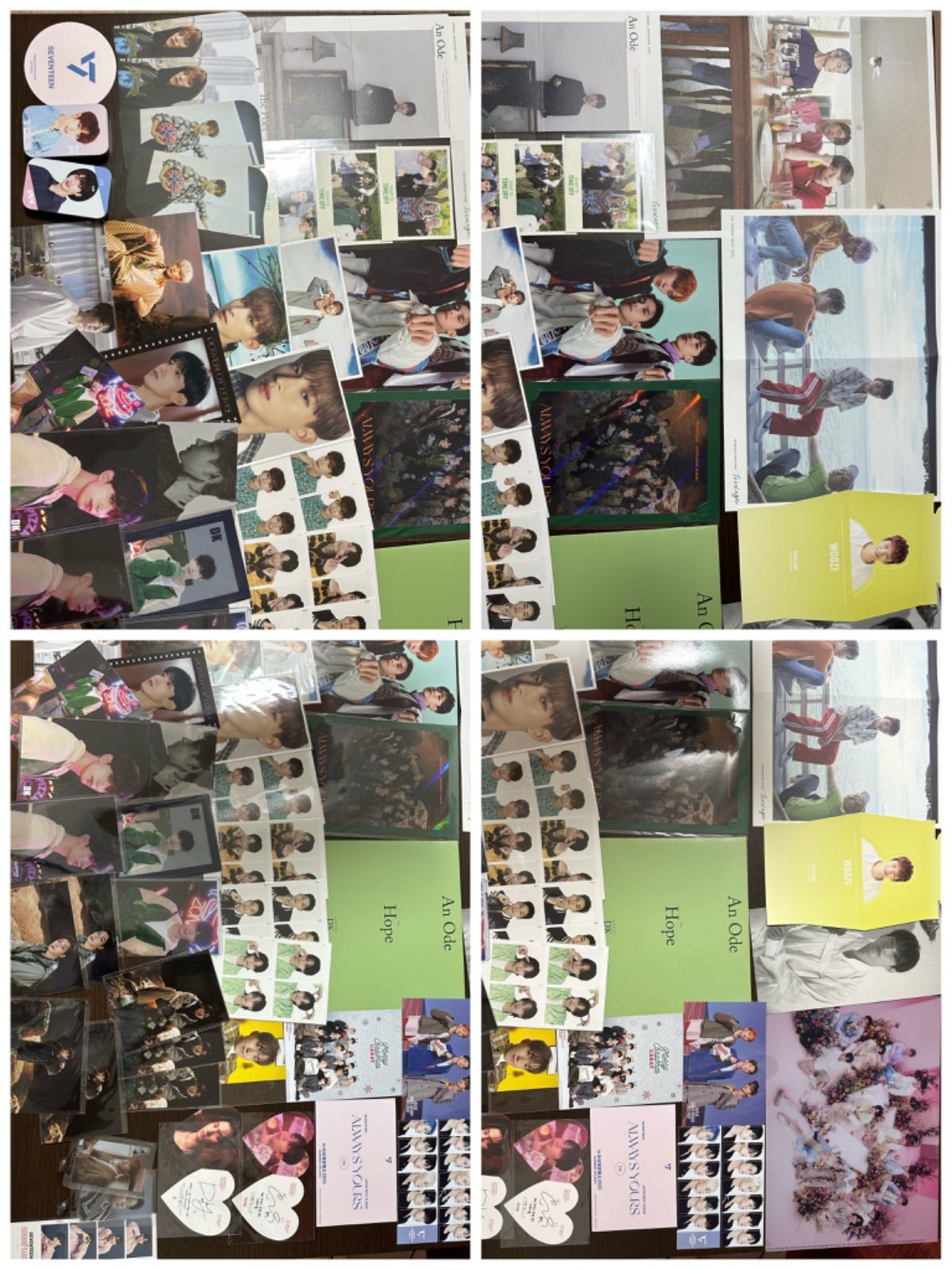 SEVENTEENセブチグッズセット・トレカ・アルバムまとめ売り SEVENTEEN セブチ グッズ トレカセット 過去アルバム まとめ売り