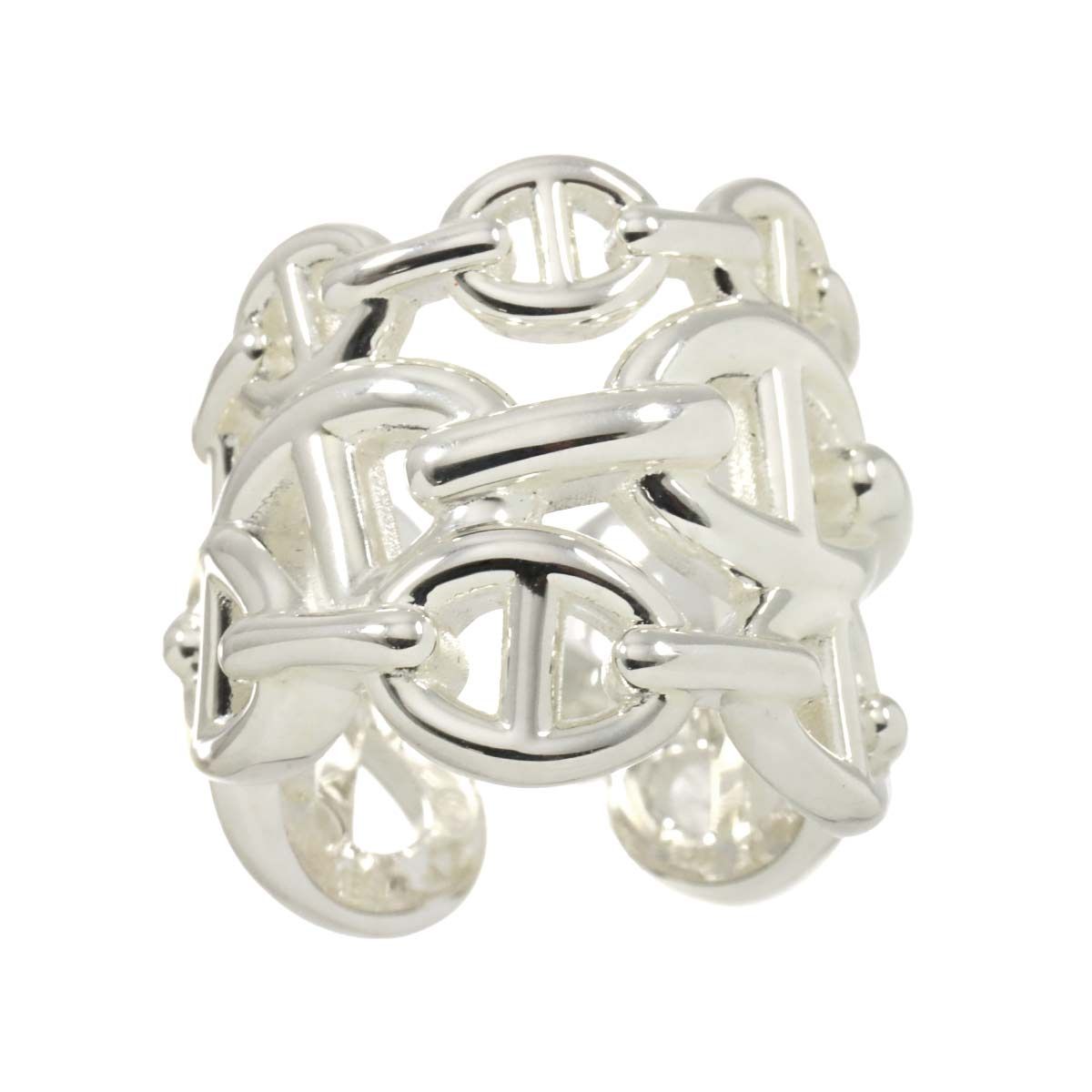 エルメス HERMES シェーヌダンクル アンシェネ GM #46 リング SV