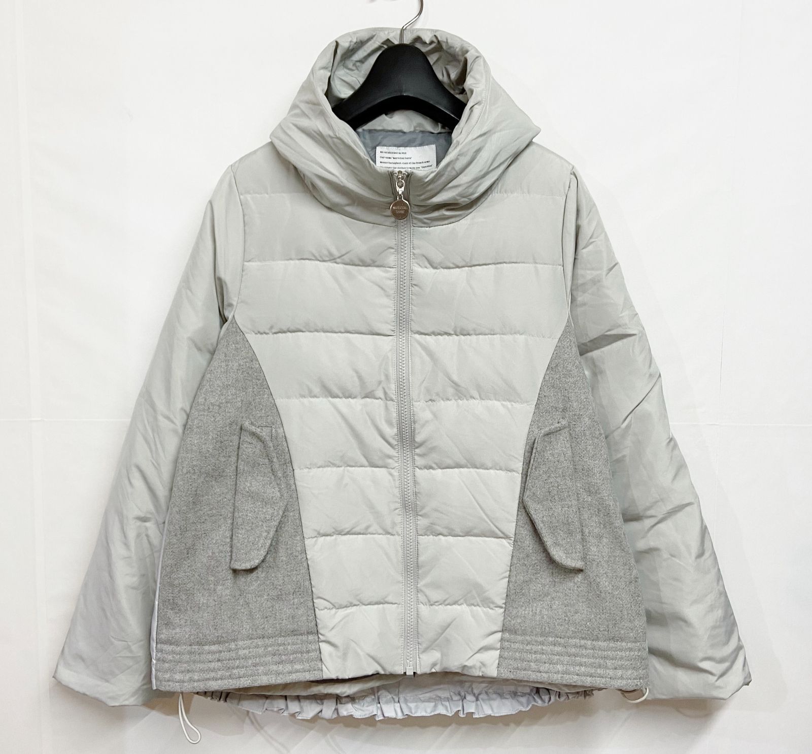 美品✨　MARECHAL TERRE マルシャルテル　フーテッドダウンジャケット MARECHAL TERRE（マルシャルテル）の「フーデッドダウンジャケット