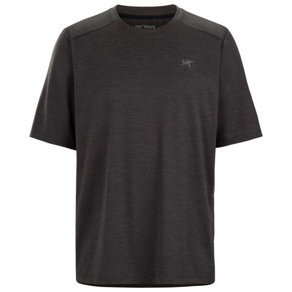 【 即納 】 アークテリクス コーマック Tシャツ メンズ ( Black Heather ) | ARC'TERYX Cormac Crew S/S