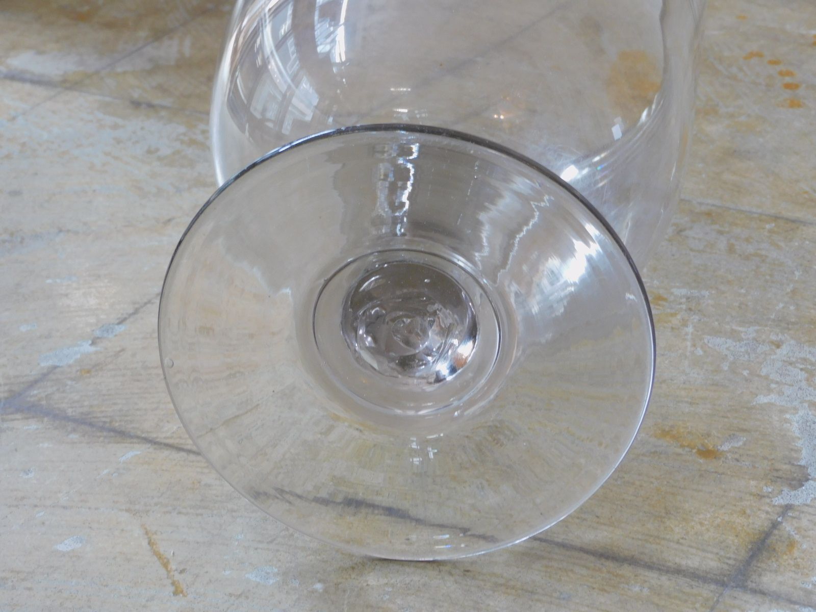 おおきめ ふるいガラスの標本瓶