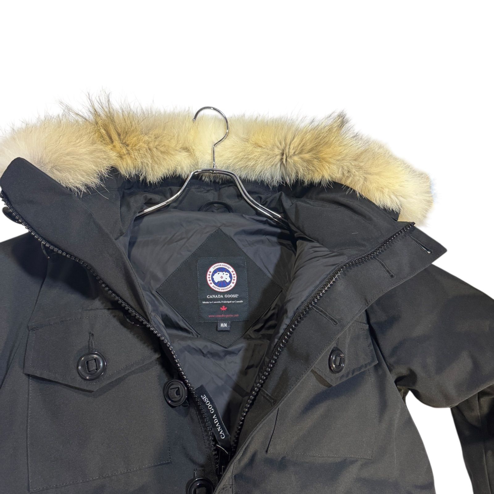 Z1518CANADA GOOSE カナダグース ダウン ジャケット コヨーテ ファー