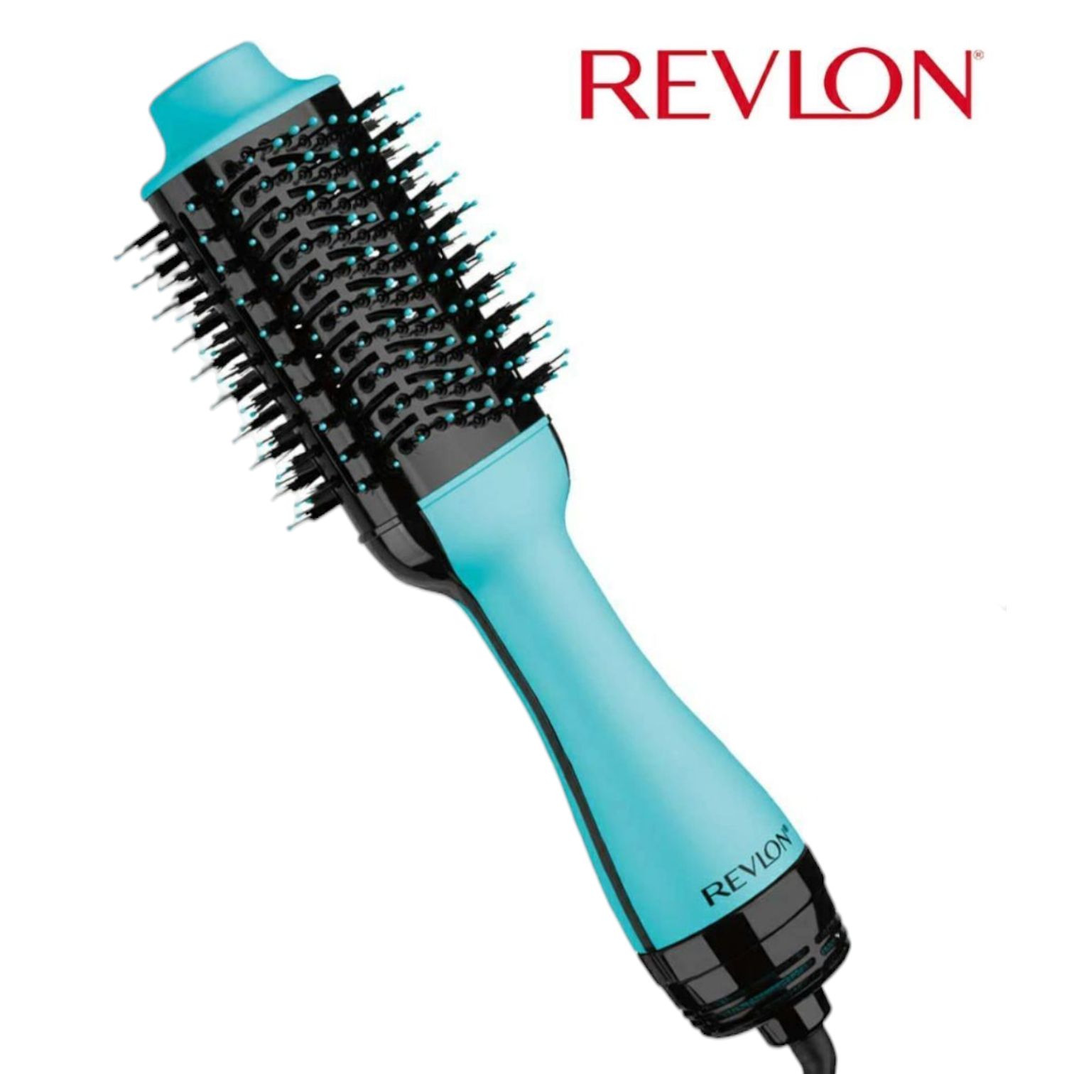 WJ 45 REVLON レブロン ボリュマイザーヘアドライヤーブラシ ミント トルマリンイオニック 時短 速乾性 カールドライヤー くるくるドライヤー ヘアードライヤー