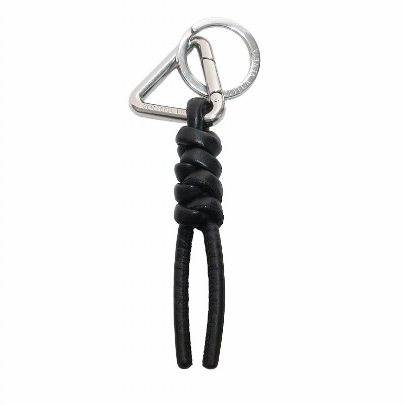 BOTTEGA VENETA ボッテガヴェネタ キーホルダートライアングルレザー