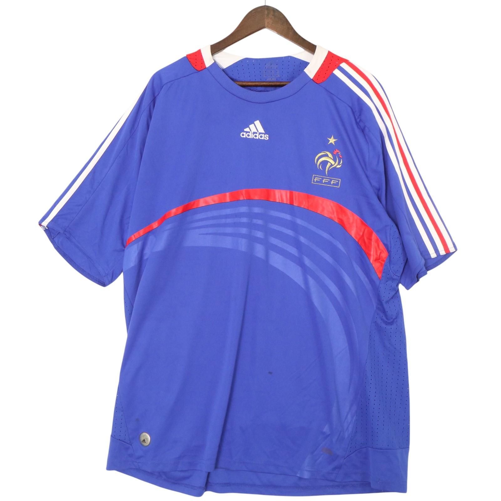 adidas フランス代表ユニフォーム 00年代 adidas アディダス サッカー フランス代表 ユニフォーム プロ