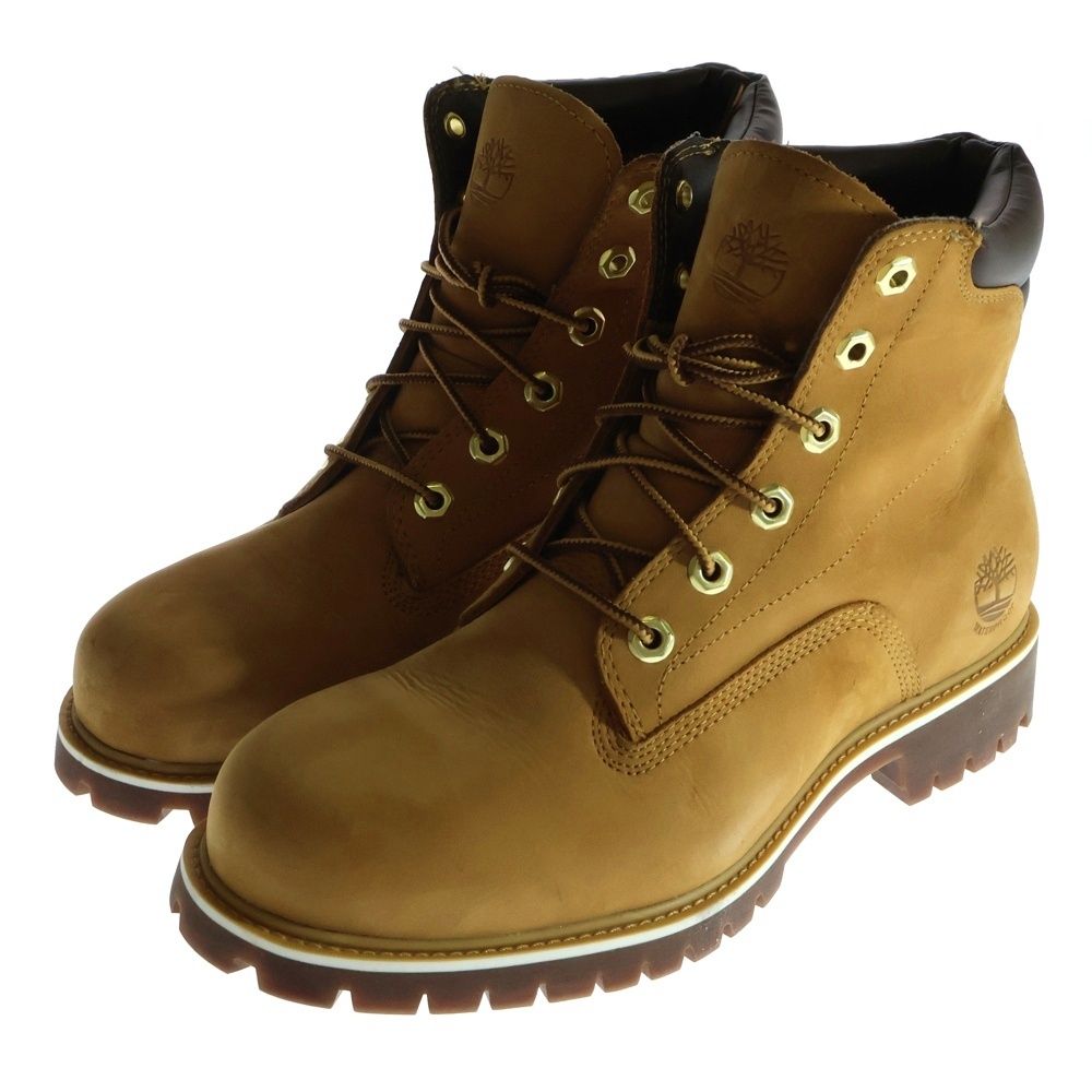 Timberland ティンバーランド ALBURN 6IN WATERPROOF BOOT アルバーン 6インチ ウォータープルーフ レースアップブーツ ブラウン US7|25.0cm TB037578231 A8919