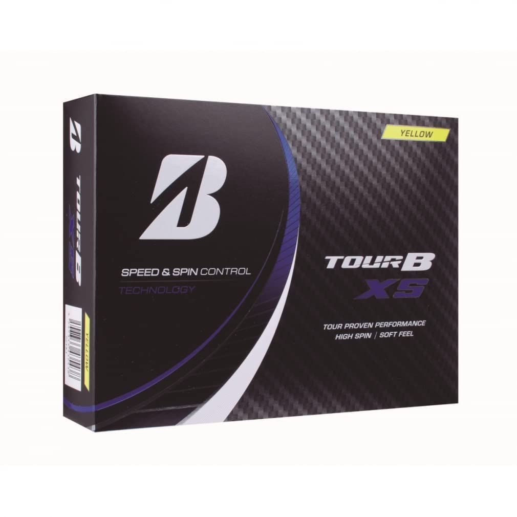 数量限定 ブリヂストン(BRIDGESTONE) ゴルフ 1ダース(12球入) 公認球 22TOUR B XS イエロー
