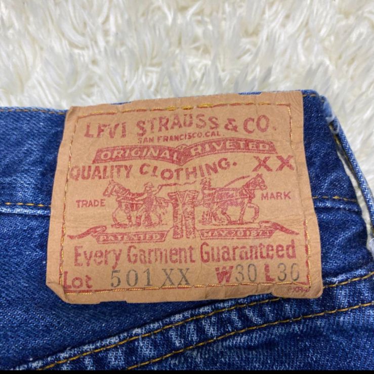 LEVI'S リーバイス 501XX 55年モデル バレンシア 96年 USA製 デニム