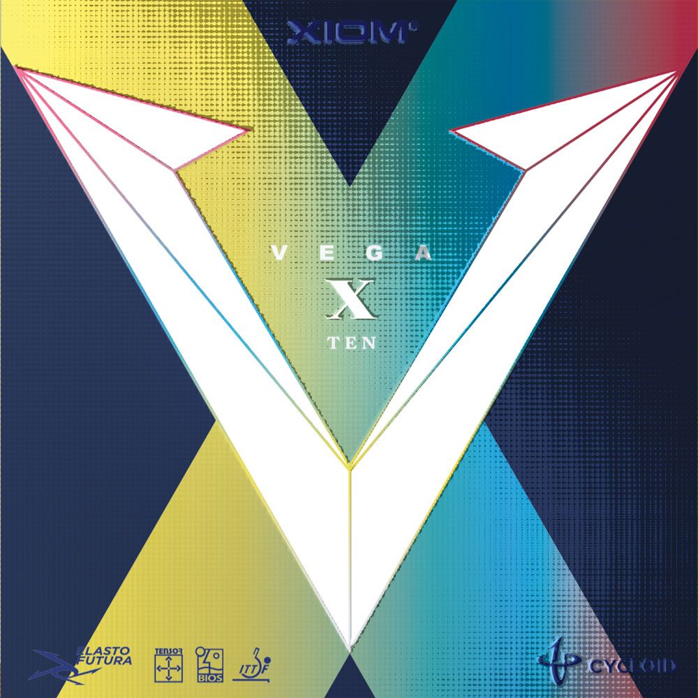 エクシオン XIOM 卓球 ヴェガ X VEGA X メンズ レディース 卓球用品 裏ラバー 裏ソフト ハード スポンジ硬度47.5 中級者 上級者 10周年記念 部活 クラブ 反発性  850009 0020 ブラック