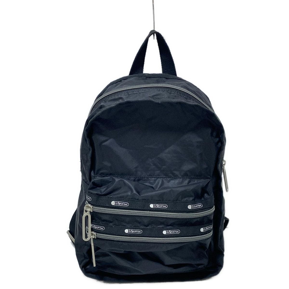 LESPORTSAC(レスポートサック) リュックサック - 黒 - メルカリ