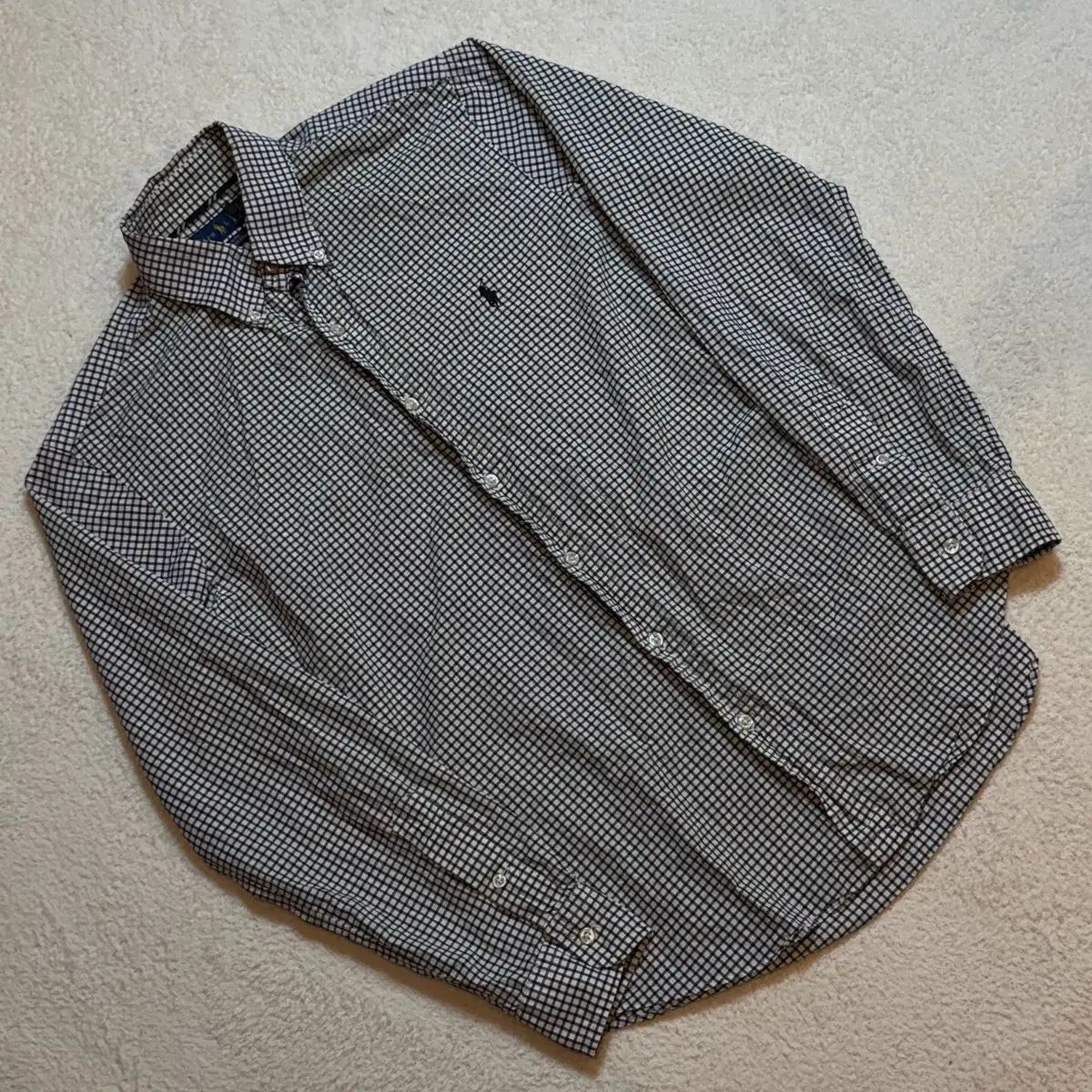 新作入荷，得価 ポロ Ralph Lauren(ラルフローレン) 黒 チェック 長袖 シャツ 長袖シャツ