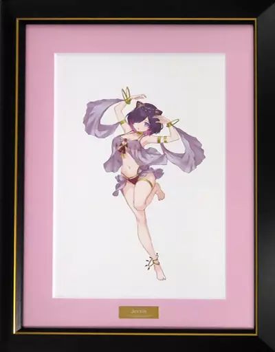 アニメムック　付属品付)アズールレーン POP UP SHOP in TOWER RECORDS 描き起こしイラスト 踊り子ver. キャラファイングラフ ロイヤル・フォーチュン アズールレーン - 描き起こしイラスト ロイヤル・フォーチュン