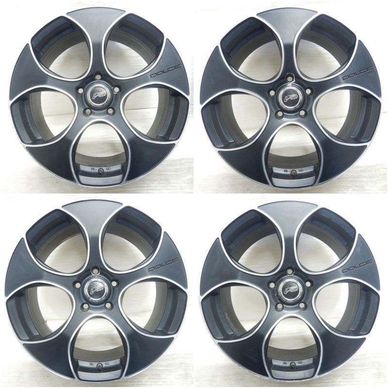 中古 18インチ アルミ RAYS DOLCE レイズ ドルチェ 4本セット