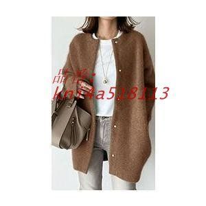 モヘアニット 長袖