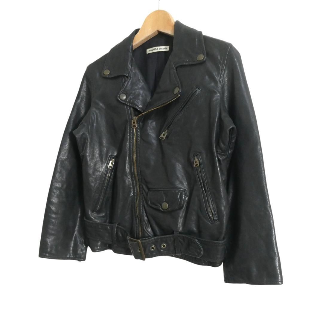 beautiful people ビューティフルピープル サイズ130 ラムレザー 羊側