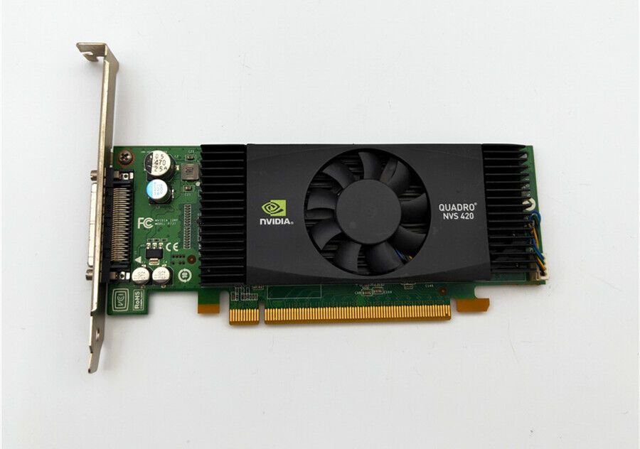 NVIDIA Quadro NVS420 512MB GDDR3 PCI-E VHDCI Pt プロフェッショナル グラフィックス カード