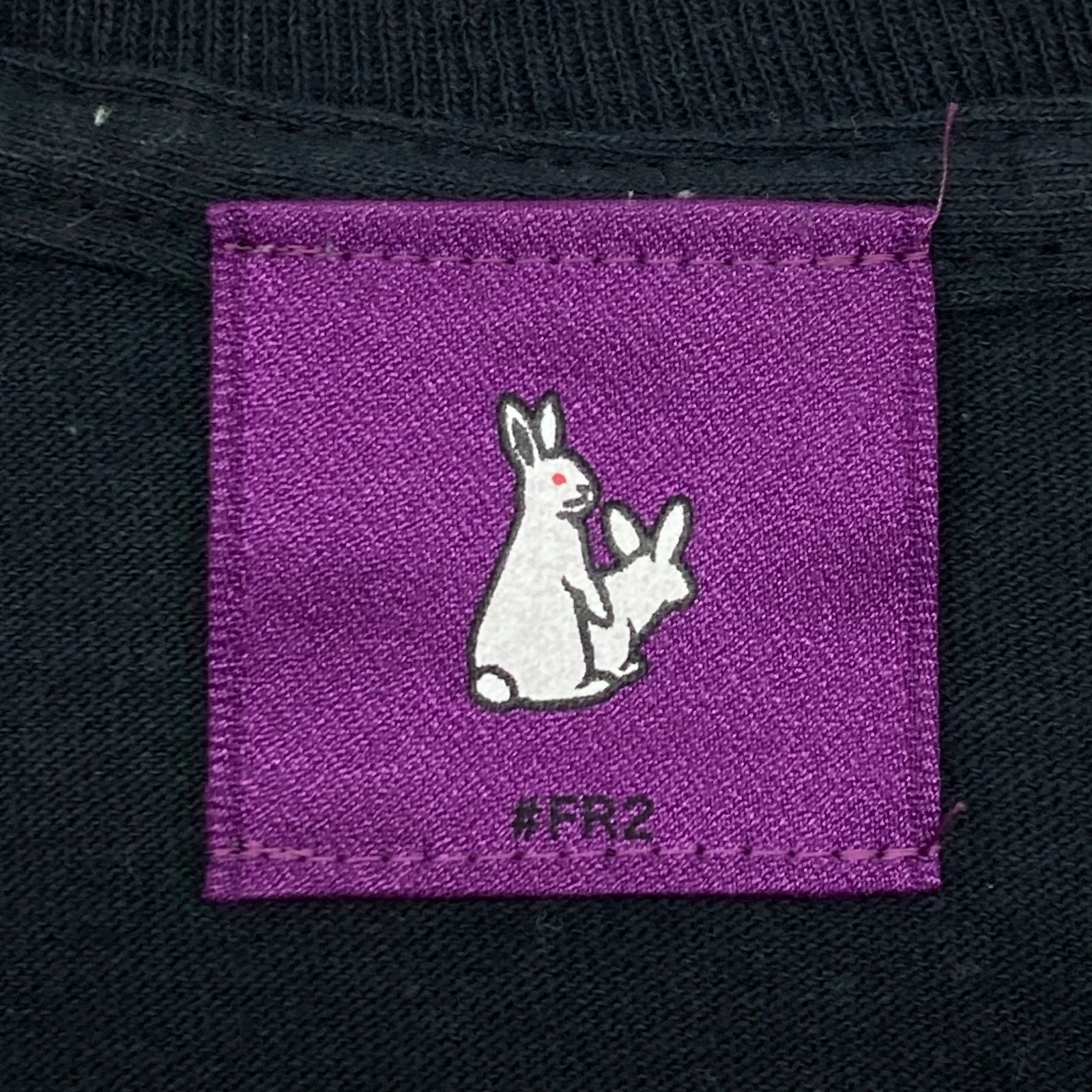 ＃FR2 エフアールツー ブラック 長袖 Tシャツ カットソー M
