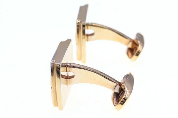 セリーヌ タイピン カフスセット ゴールド アイボリー 極美品