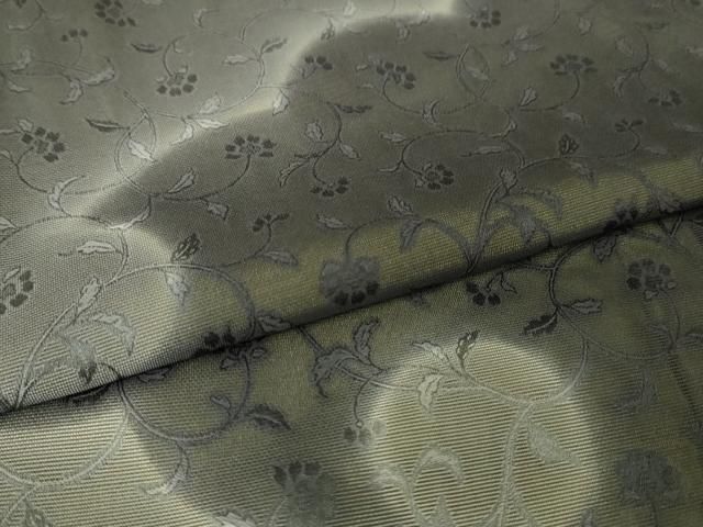 平和屋本店□極上 訪問着 紗袷 雪輪 花唐草紋紗 暈し染め 逸品