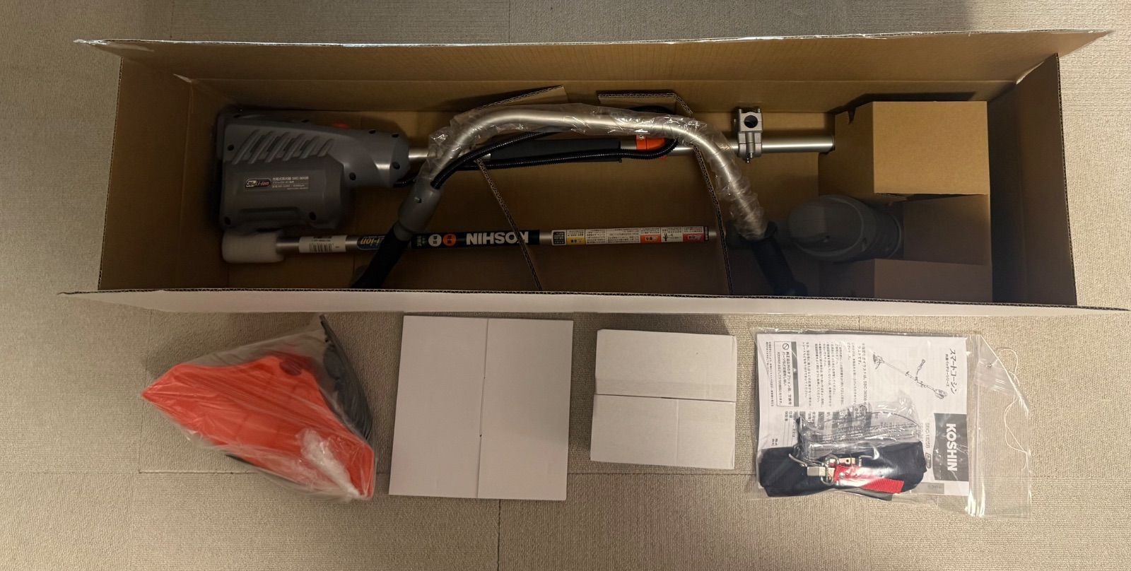 数量 工進 草刈機 SBC-3650B バッテリーなし 2台セット