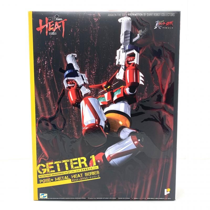 中古】開封)POSE+メタルHEATシリーズ ゲッター1 (世界最後の日Ver