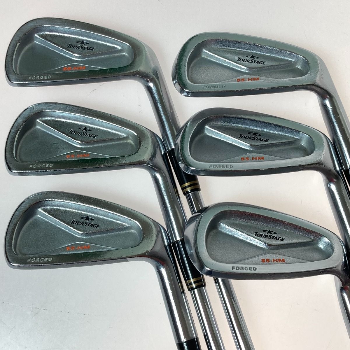 Bridgestone ブリヂストン TOUR STAGE 55-HM 4-9 6本 アイアンセット PRECISION RIFLE FCM6.5