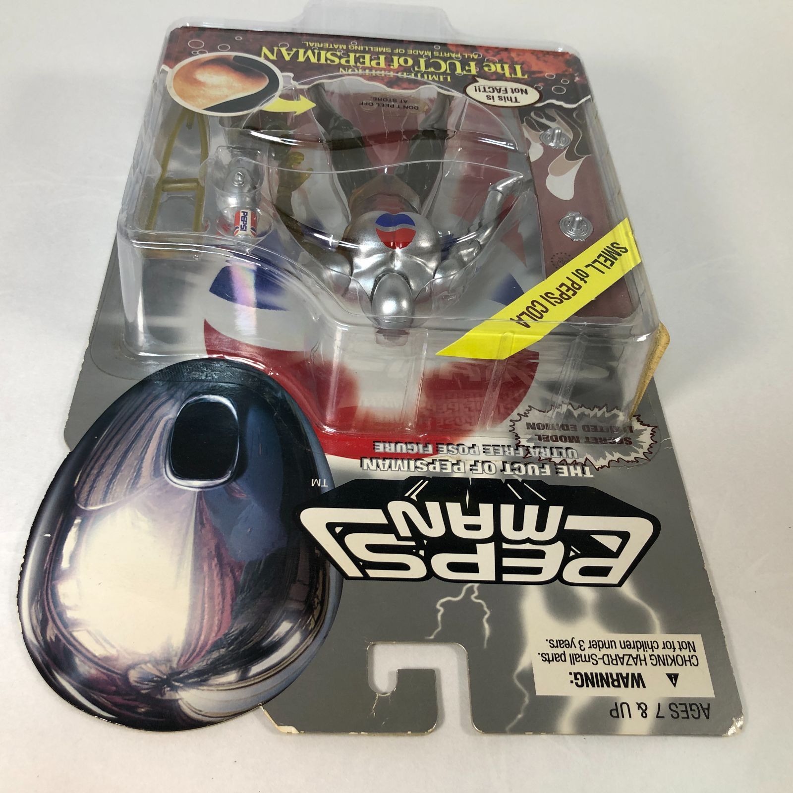 【未開封】ペプシマン　ウルトラフリーポーズフィギュア(コーラVer.)　バンダイ 未開封】ペプシマン ウルトラフリーポーズフィギュア(コーラVer