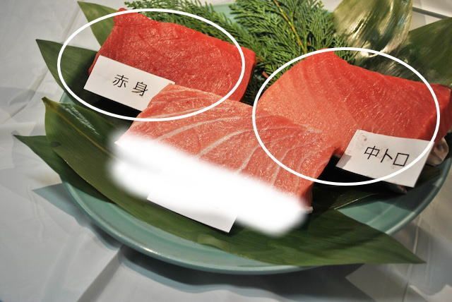 青森、津軽海峡、天然本マグロ「中トロ（冷凍）200g」「赤身（冷凍）200g」送料無料