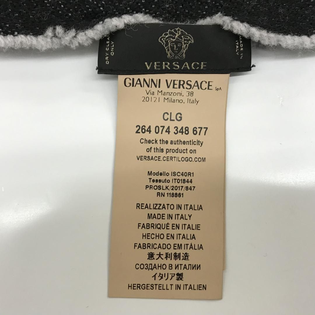 Gianni Versace ヴェルサーチェ　ロゴマフラー ストール　新品正規品 楽天市場】GIANNI VERSACE（マフラー・スカーフ｜バッグ・小物