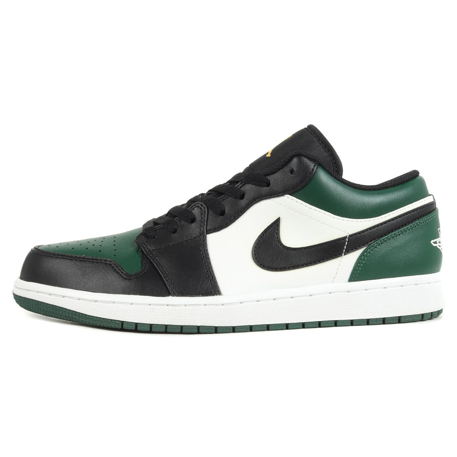 美品 NIKE ナイキ AIR JORDAN 1 LOW GREEN TOE (553558-371) 2021年