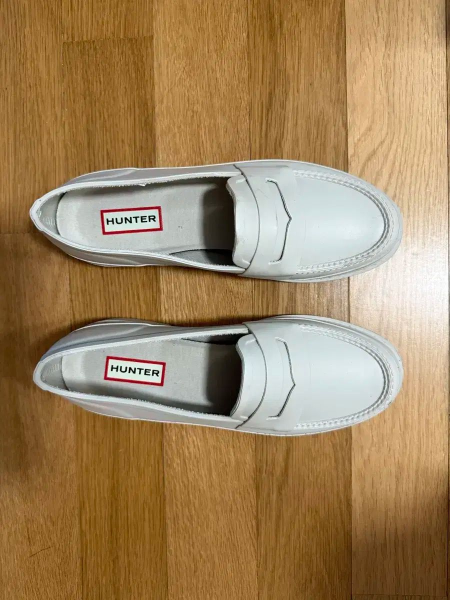 半額以下★新品★ＨＵＮＴＥＲ★ハンター★レインブーツ★水色★パステルブルーＵＫ５★ＵＳ７ HUNTER(ハンター) オリジナル マット ペニー ローファー レインブーツ