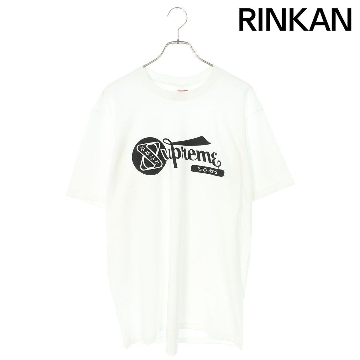 シュプリーム  24SS  Records Tee レコードロゴプリントTシャツ メンズ L