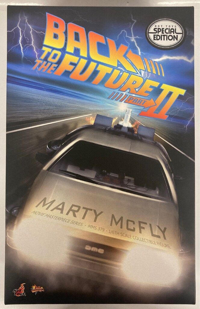 HOTTOYS MOVIE MASTERPIECE MARTY MCFLY SPECIAL EDITION MMS379