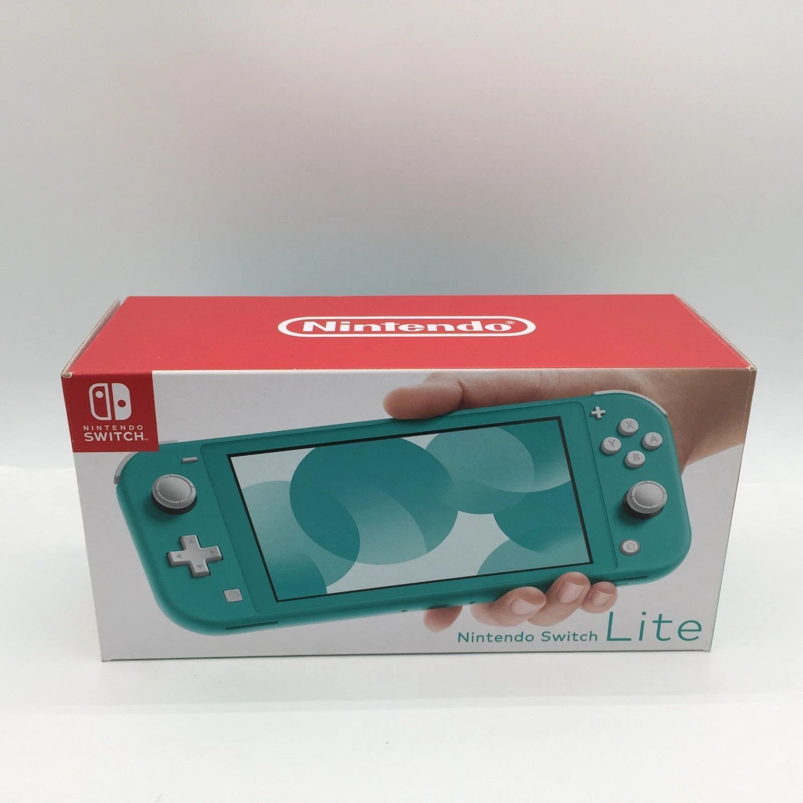 ニンテンドースイッチ Lite 本体 ターコイズ 箱 アダプター付き 動作 済み
