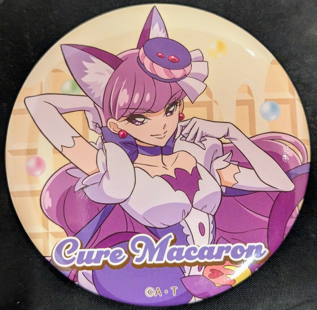 非売品 プリキュア 缶バッジ マカロン ショコラ アラモード マルイコラボ 非売品 プリキュア 缶バッジ マルイコラボ限定グッズ アラモード
