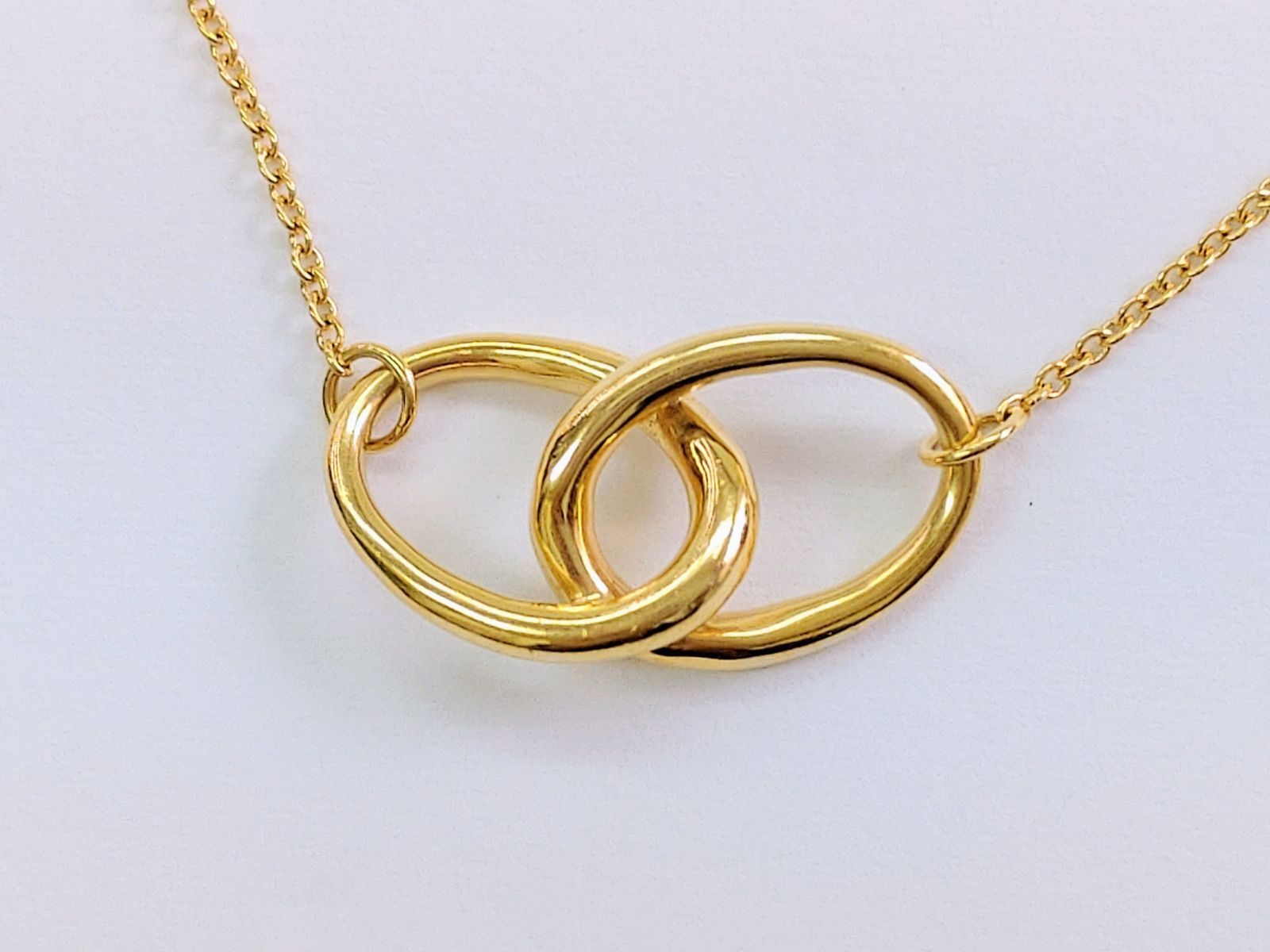 TIFFANY&Co. ティファニー ペレッティ ダブルループネックレスK718