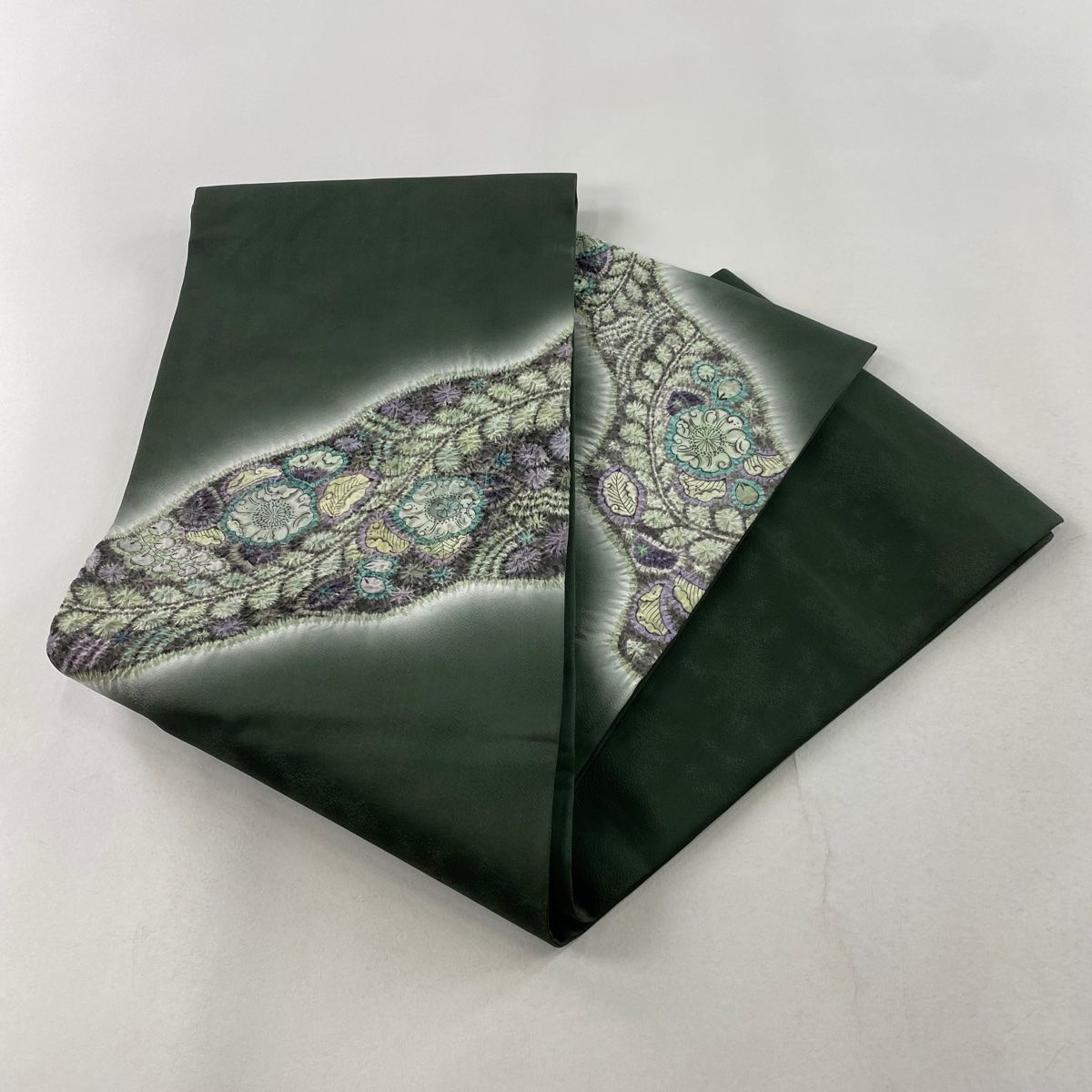 モスグリーン　紬　美品　帯付 モスグリーン 紬 美品 帯付 Amazon | 袋帯 紬 絲藝苑 能州紬