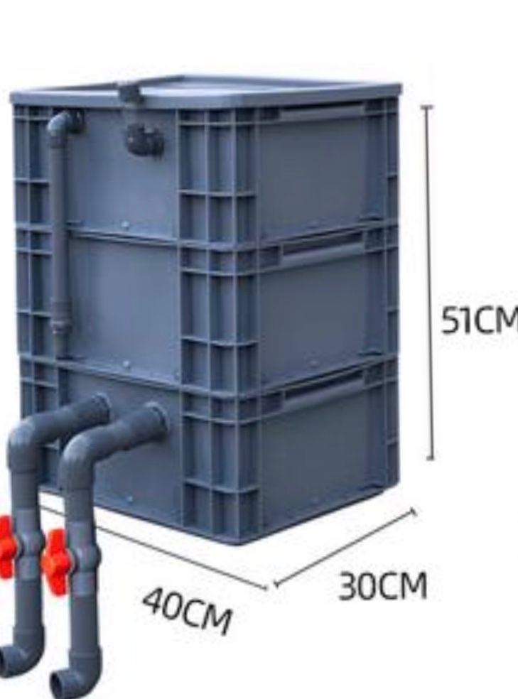 万能濾過槽、外部式飼育濾過装置、万能フィルター(大) - DCM