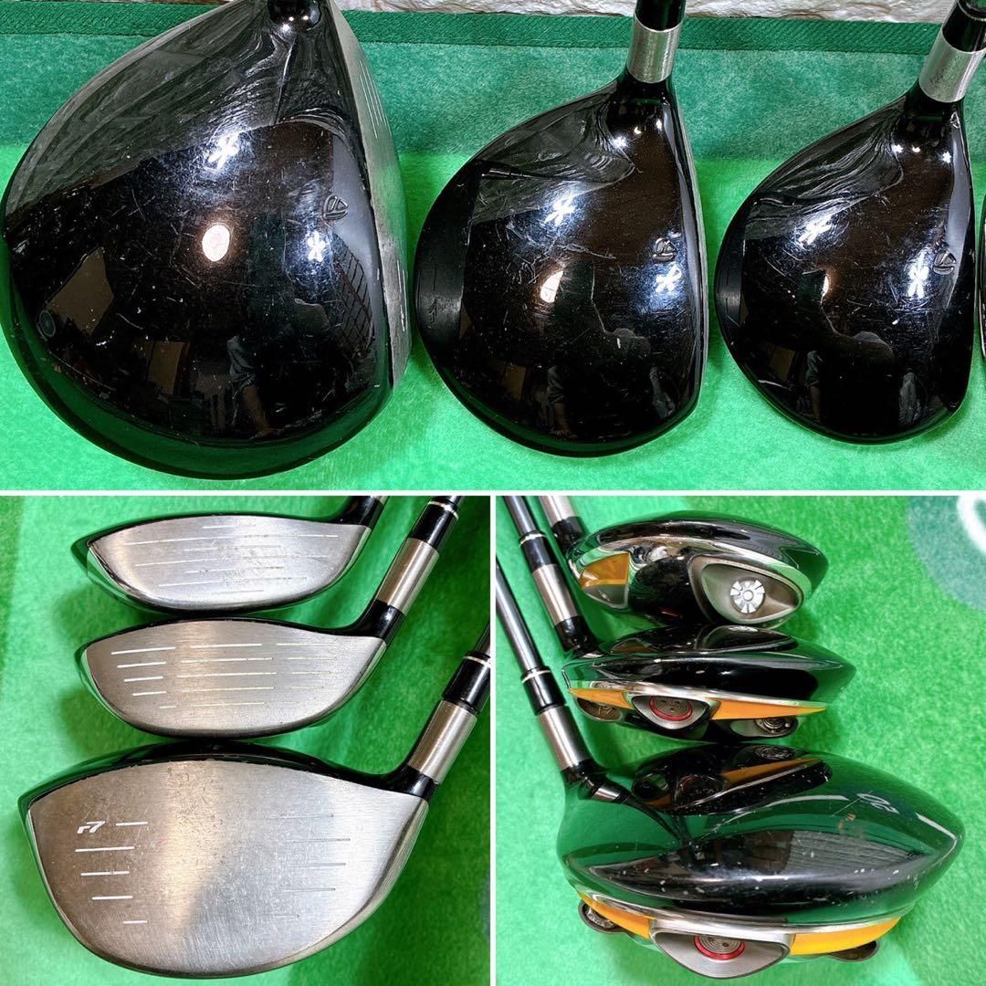 TaylorMade r7 メンズゴルフクラブセット 10本 フレックスSR R