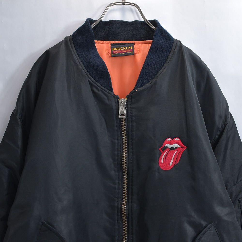 90s BROCKUMザ・ローリングストーンズ ヴードゥーラウンジ 公式MA-1