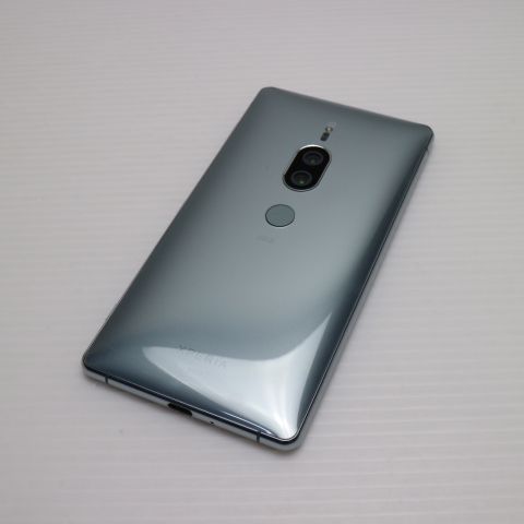 SONY - 新品同様 SOV38 シルバー 本体 白ロム 超美品 SOV38 Xperia XZ2 Premium シルバー スマホ 即日発送