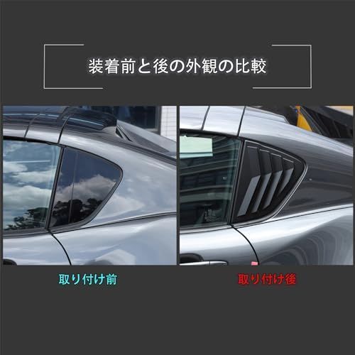 r*3様 【残り1点！！】早い者勝ちリア＆サイドウィンドウルーバー 新品未使用 新型 マツダ ロードスター RF ND系 2016〜2023に適用 ルーバー