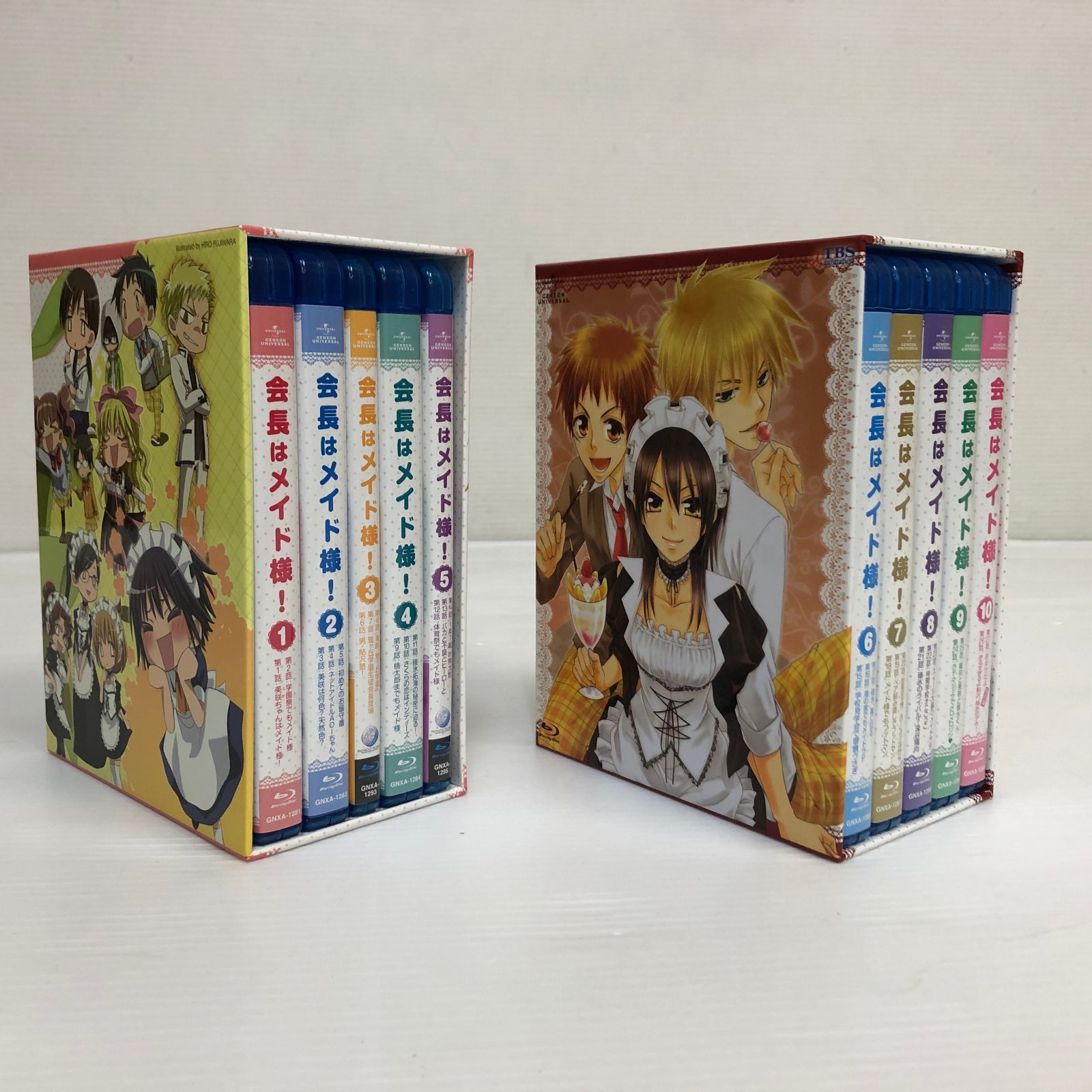 △【Blu-ray】会長はメイド様 ! 1,2（初回限定版）(3巻、5巻型番